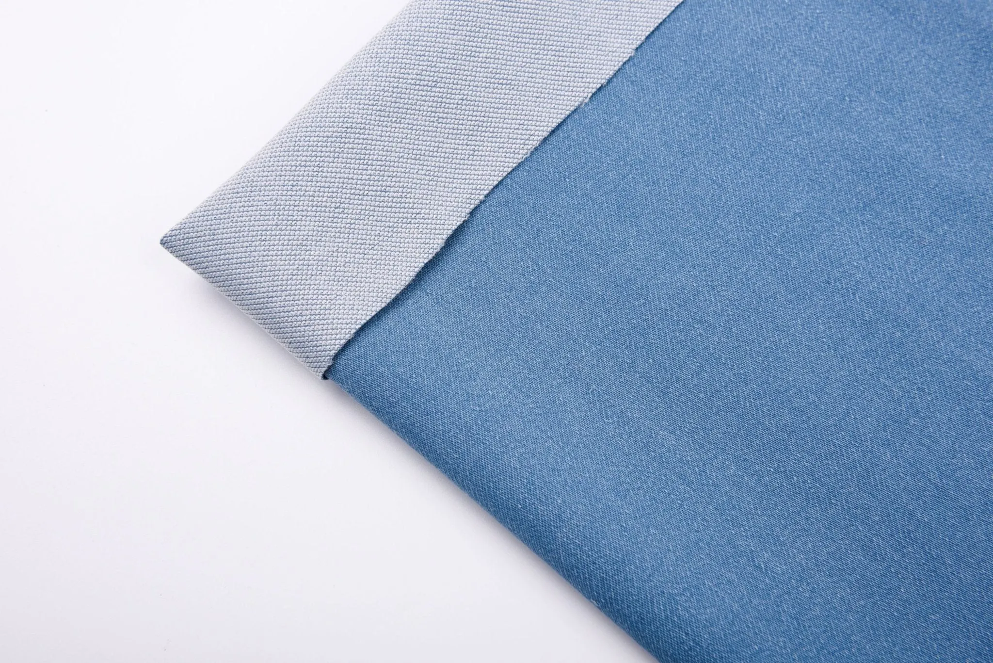 11oz Washed Denim Terry Spandex Fabric