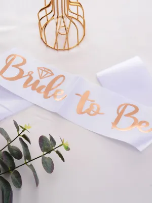 1pc Bridal Shower Party Sash