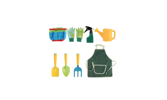 8 Piece Kids Garden Tools Set