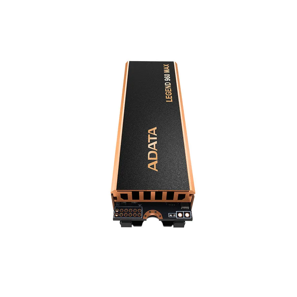 Adata Legend 960 Max 1TB PCIE GEN4 X4 M.2 2280 Internal Gaming SSD With Heatsink (ALEG-960M-1TCS)