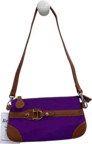 Aigner Purple Small Shoulder Bag