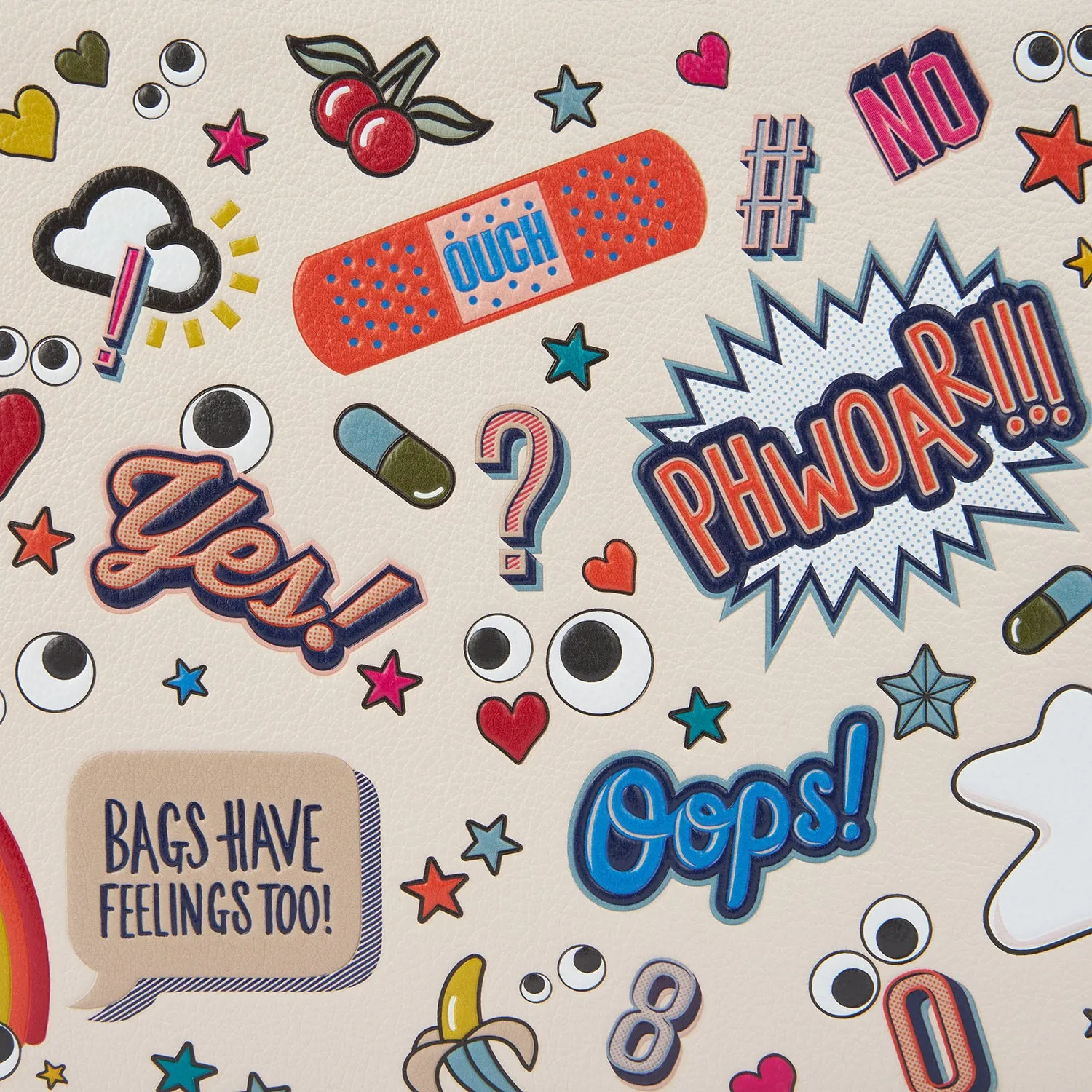 All Over Stickers Laptop Case