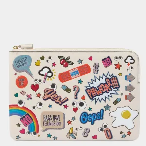 All Over Stickers Laptop Case