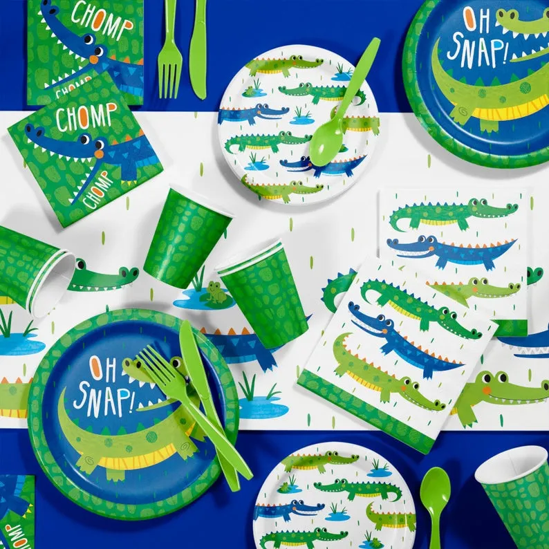 Alligator Shape Mylar Balloon