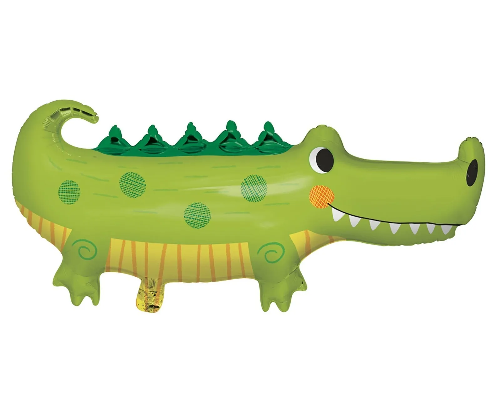 Alligator Shape Mylar Balloon