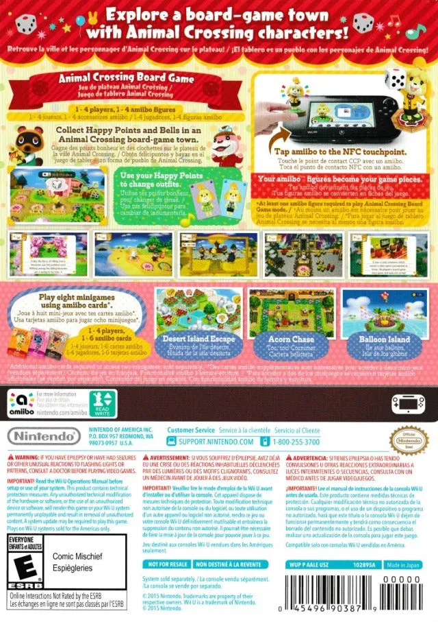 Animal Crossing Amiibo Festival - Nintendo Wii U [Pre-Owned]