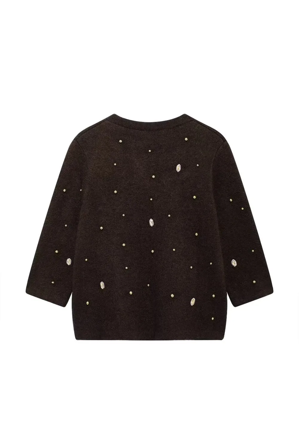 'Annie' Luxurious Beaded Knit Jacket