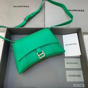 Balen Downtown XS Shoulder Bag In Green, For Women,  Bags 10in/25cm