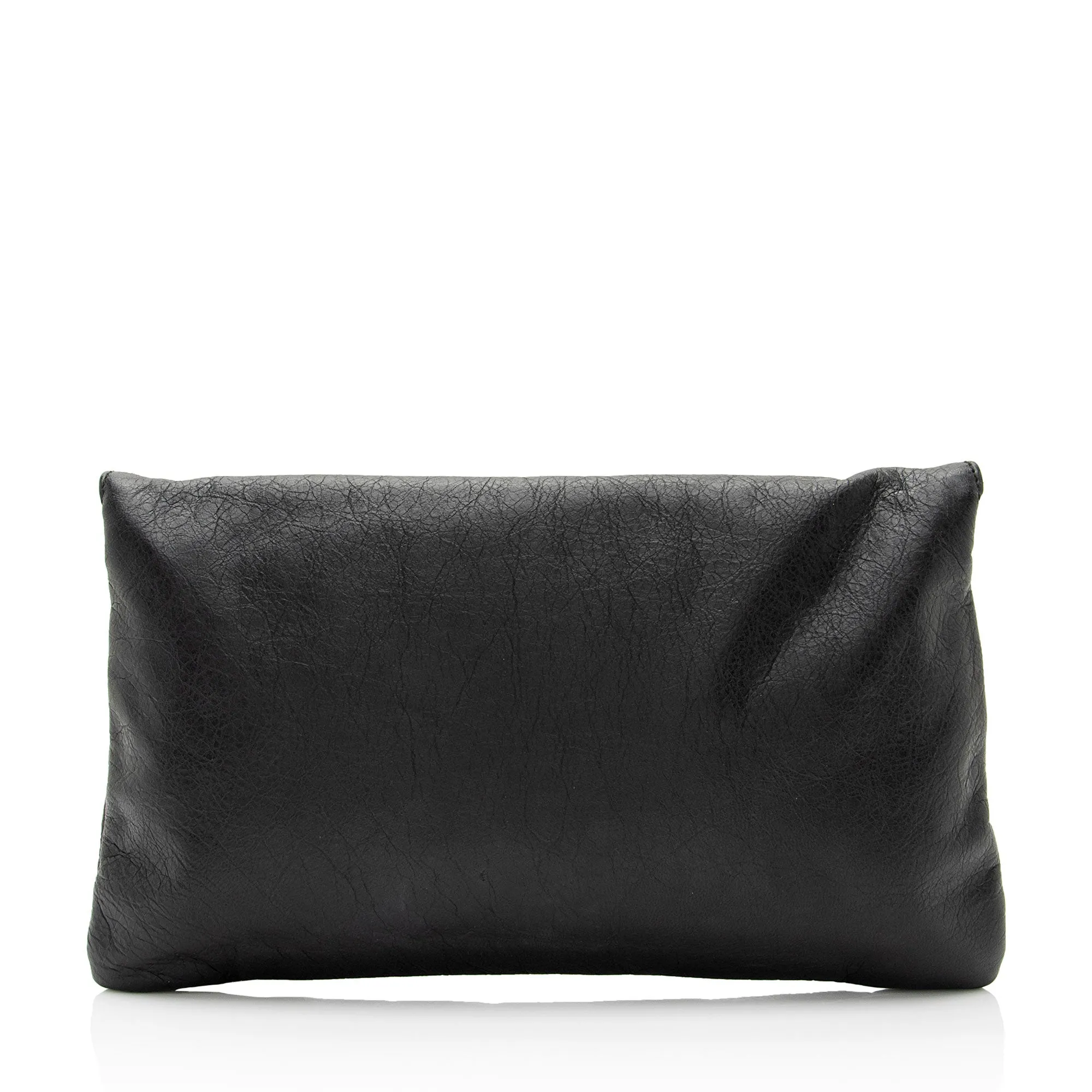 Balenciaga Leather Motocross Giant 12 Envelope Clutch