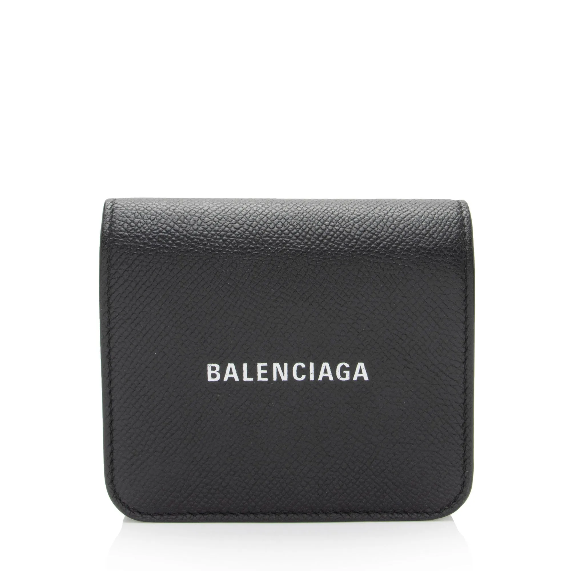 Balenciaga Leather Tri-Fold Wallet