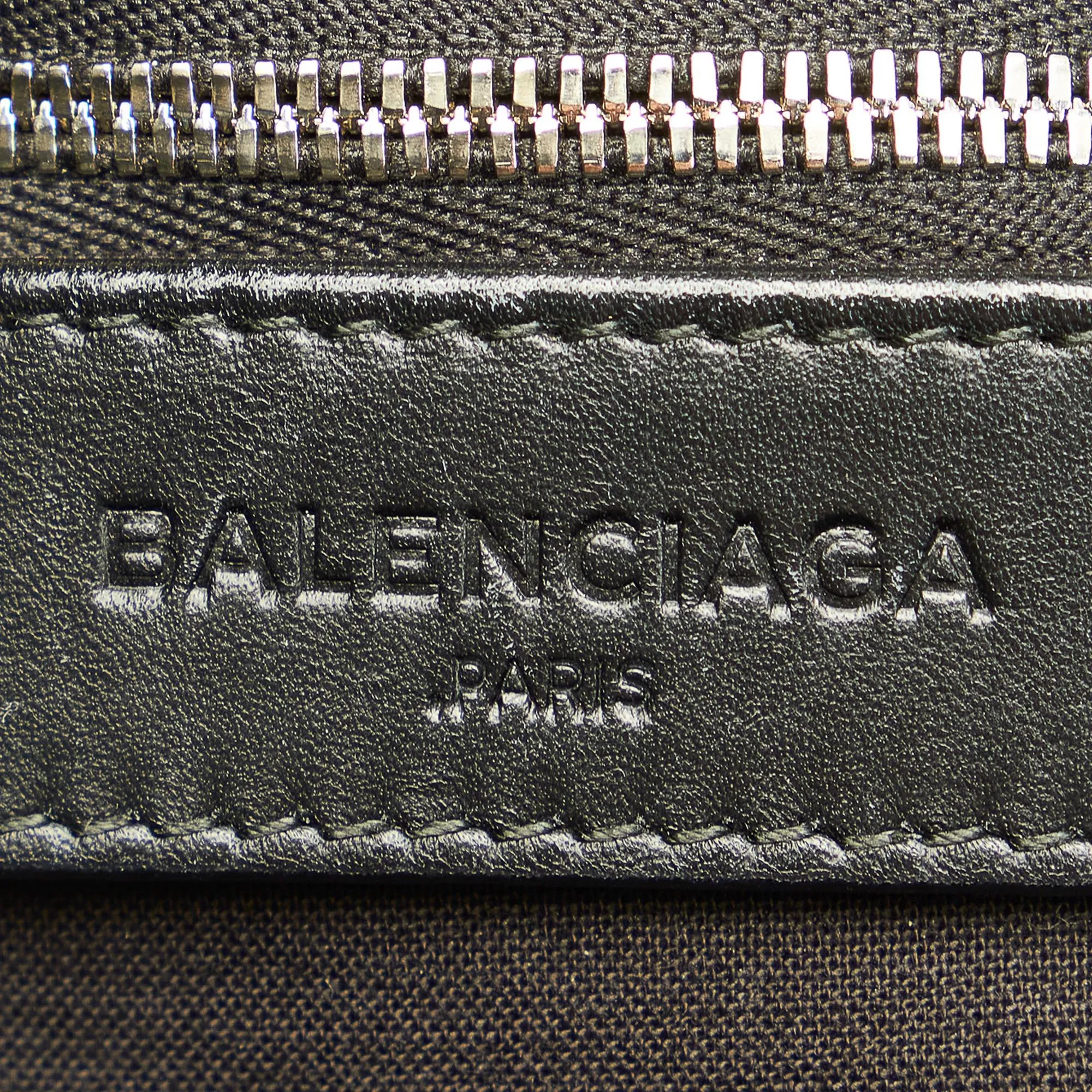 Balenciaga Navy Canvas Backpack