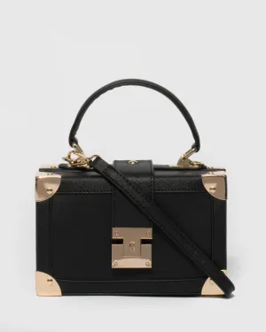 Black Kendall Panel Trunk Bag