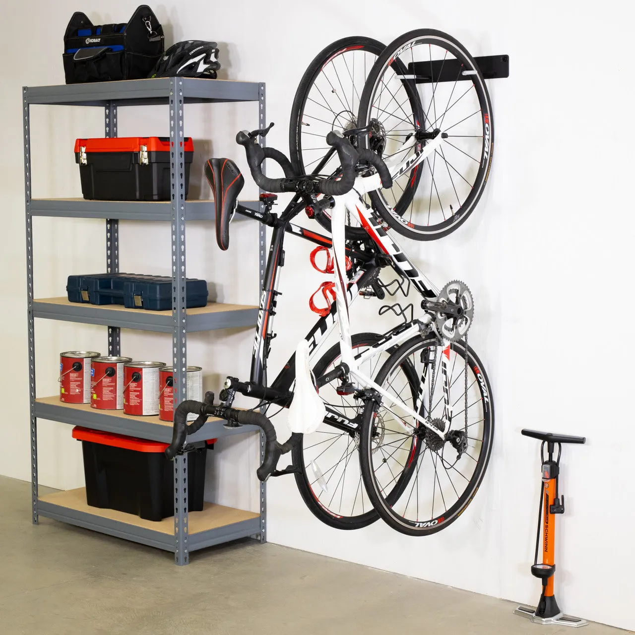 Blackstone Bike Storage Rack | 2 Bikes | Black