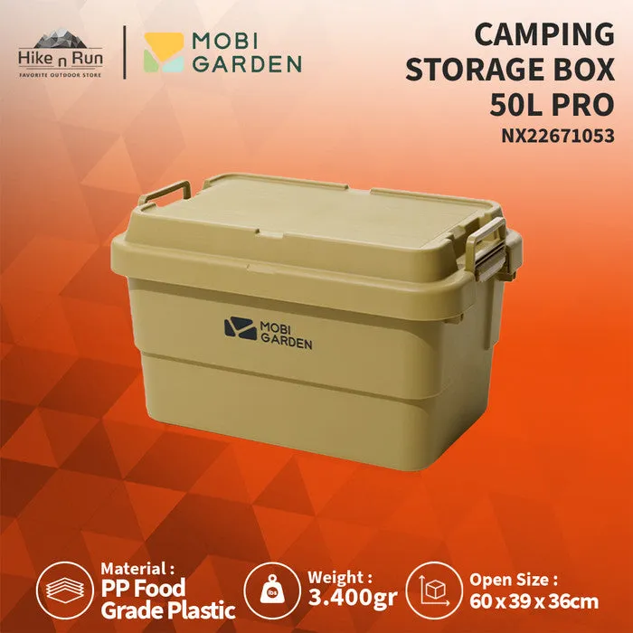 Box Penyimpanan Mobi Garden NX22671053 Camping Storage Box 50L Pro