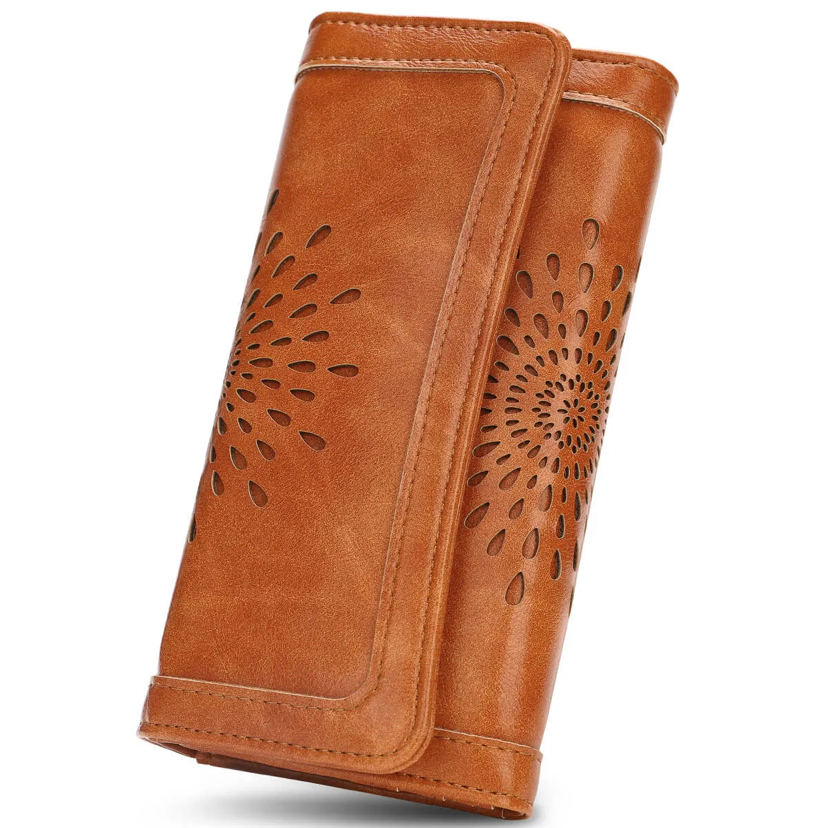 Brown Long wallet