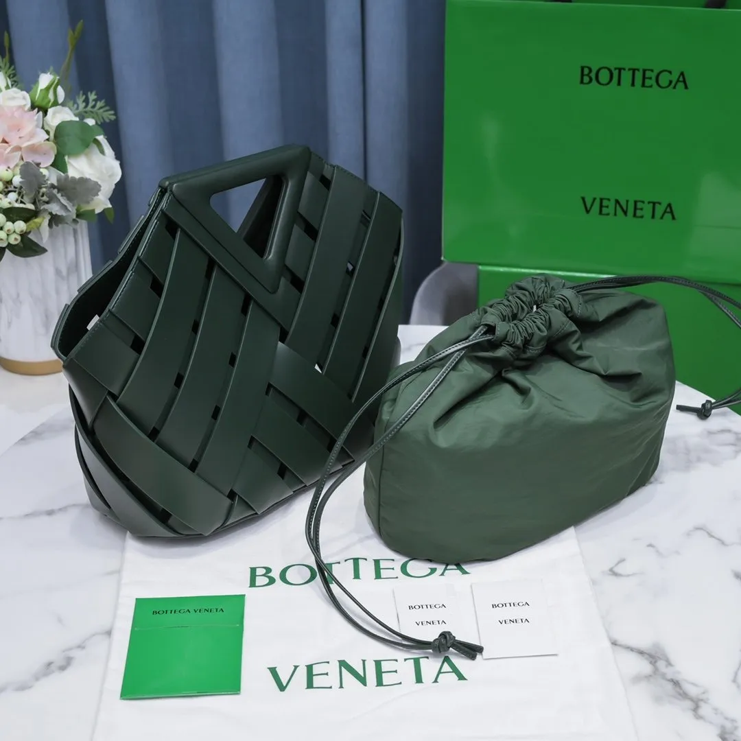 BV Point Dark Green, For Women, Bags 9.8in/25cm