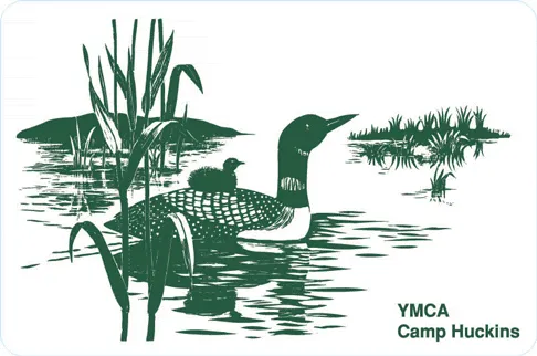 Camp Logo-Camp Nellie Huckins Decal Set 11-Pack