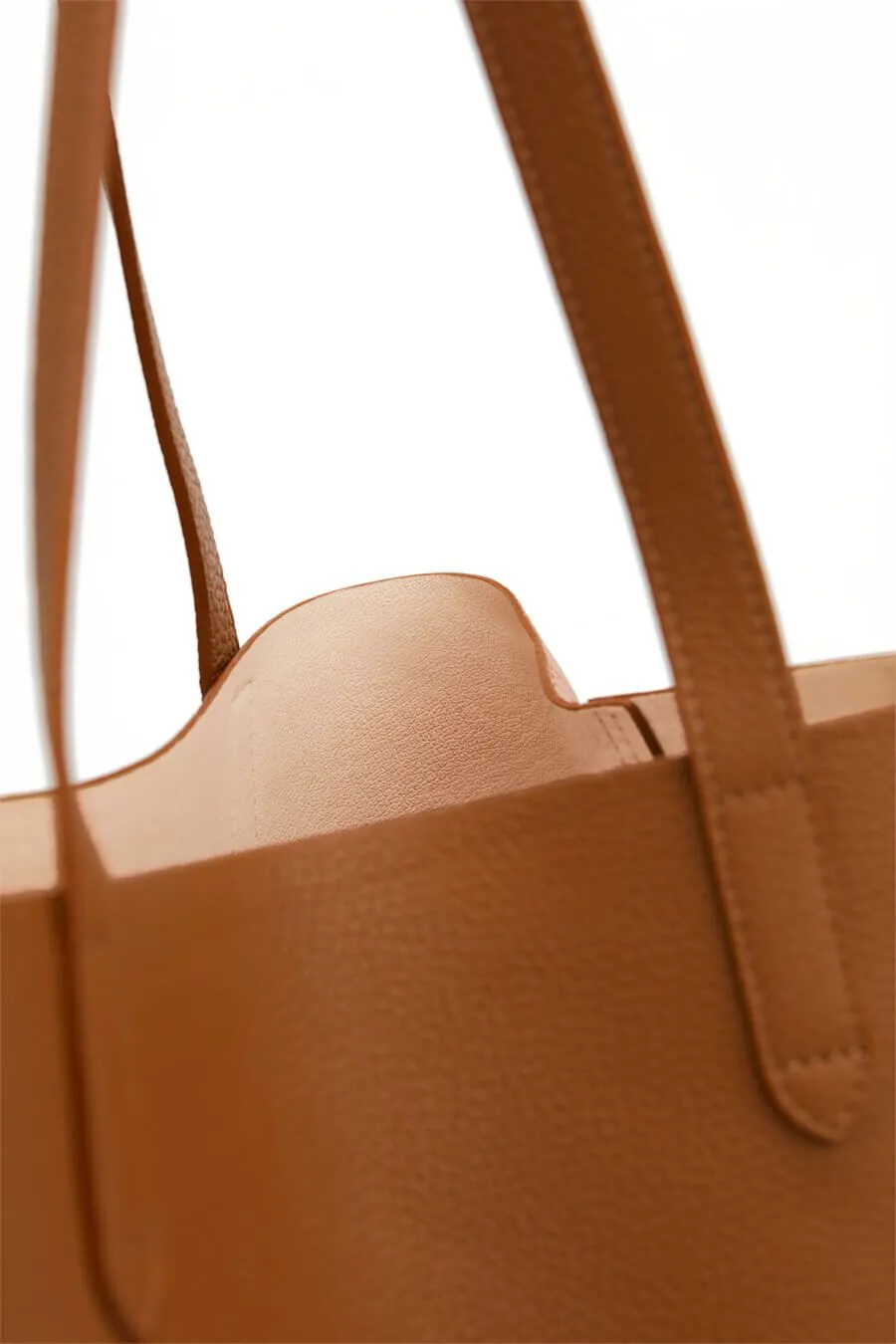 Classic Structured Leather Tote