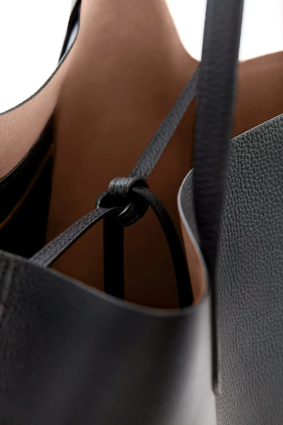 Classic Structured Leather Tote