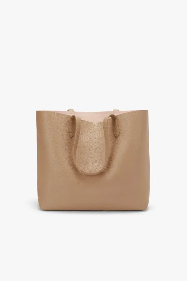 Classic Structured Leather Tote