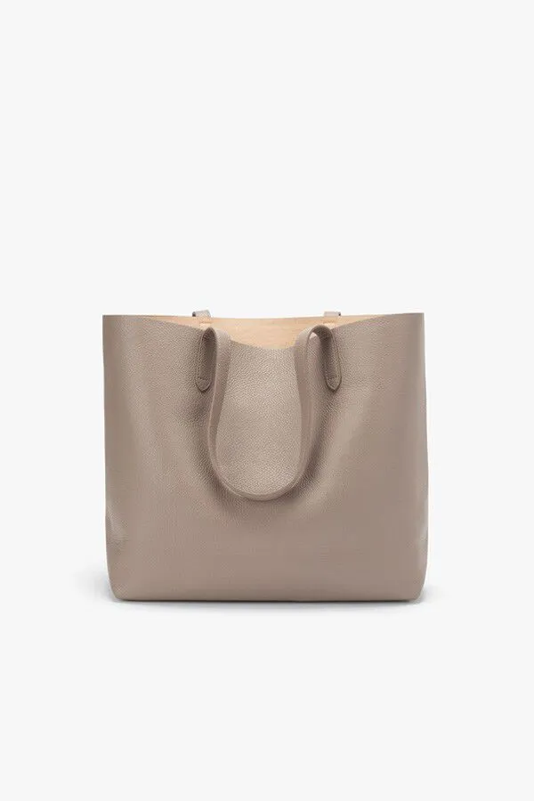 Classic Structured Leather Tote