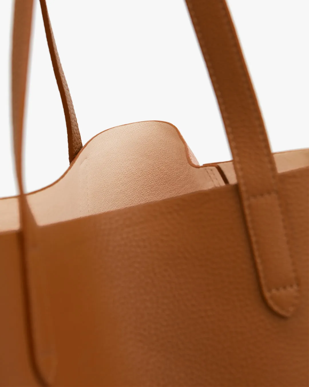 Classic Structured Leather Tote