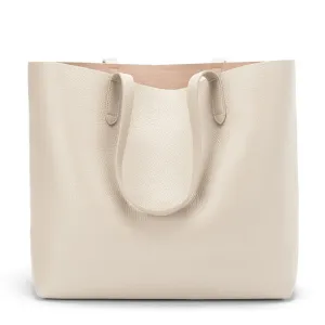 Classic Structured Leather Tote