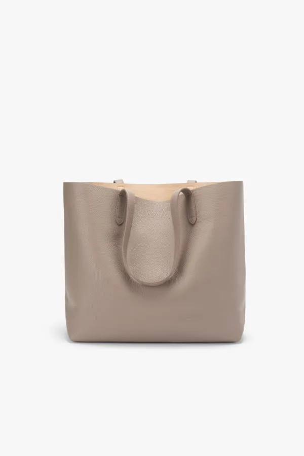 Classic Structured Leather Tote