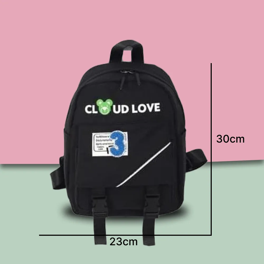 Cloud Love Printed Mini Backpack.