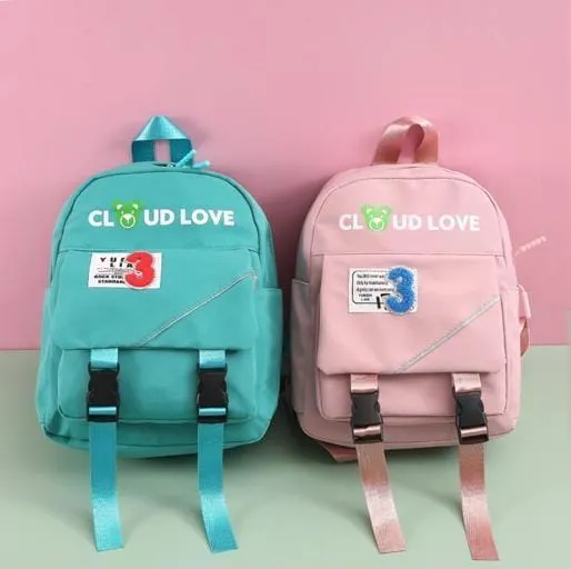 Cloud Love Printed Mini Backpack.