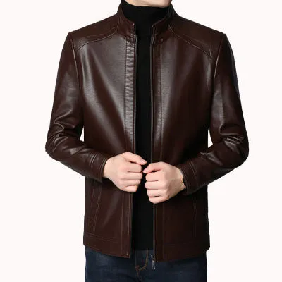 Crocodile brand Vintage Leather Jacket