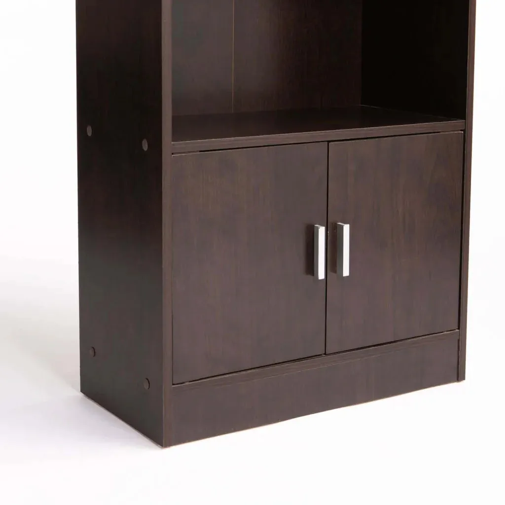 CYRUS 2 DOOR 4 SHELF BOOKCASE