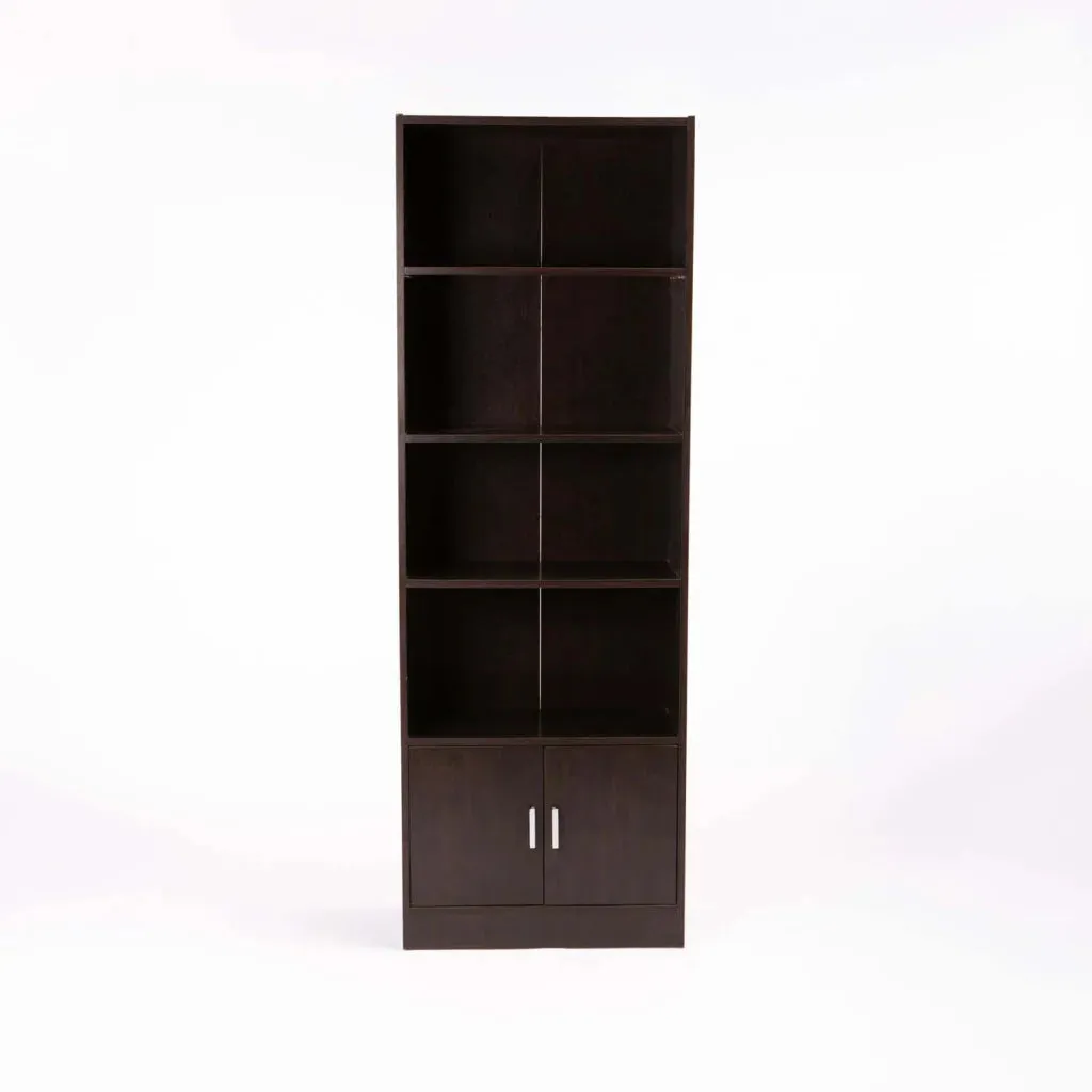 CYRUS 2 DOOR 4 SHELF BOOKCASE