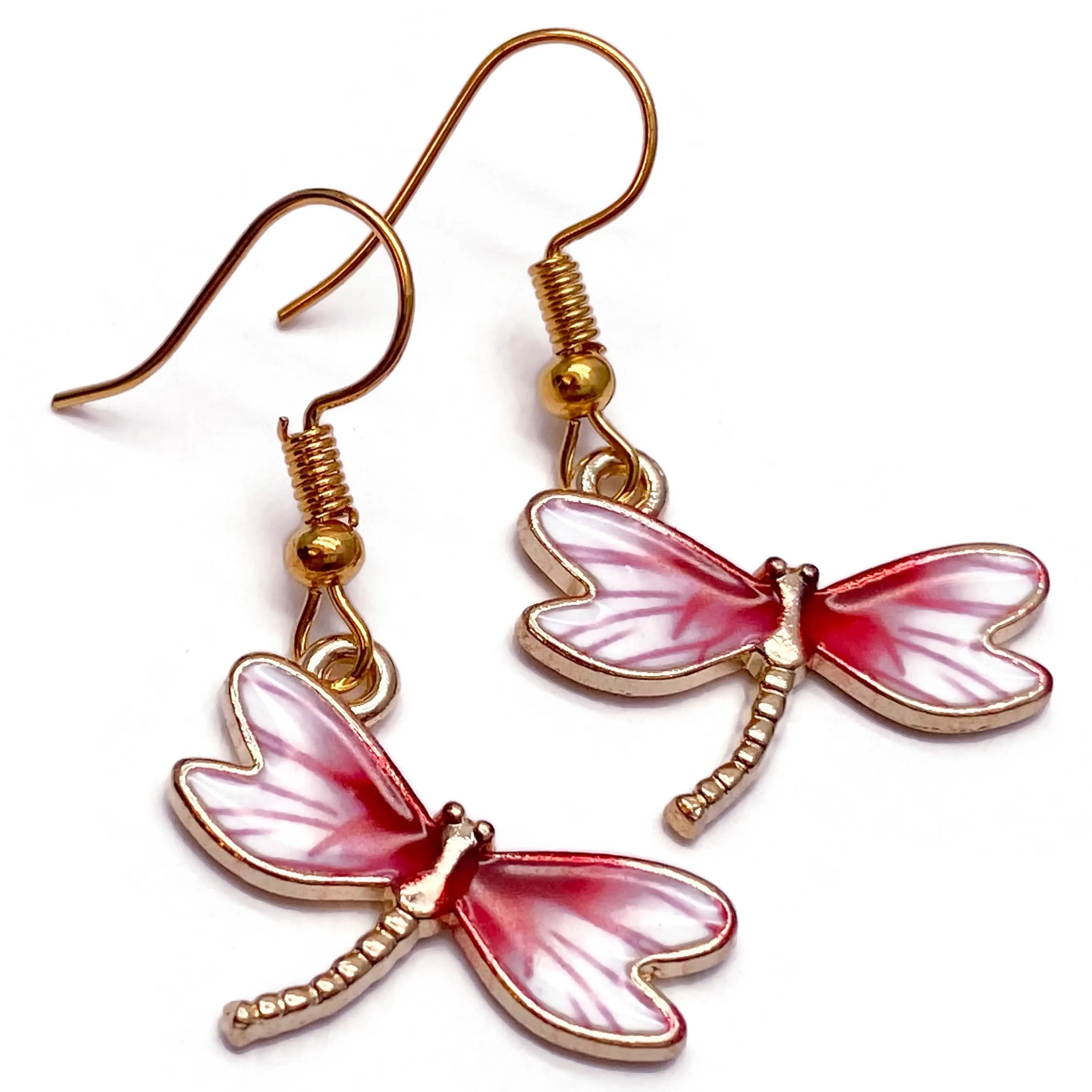 Dragonfly Charm Earrings