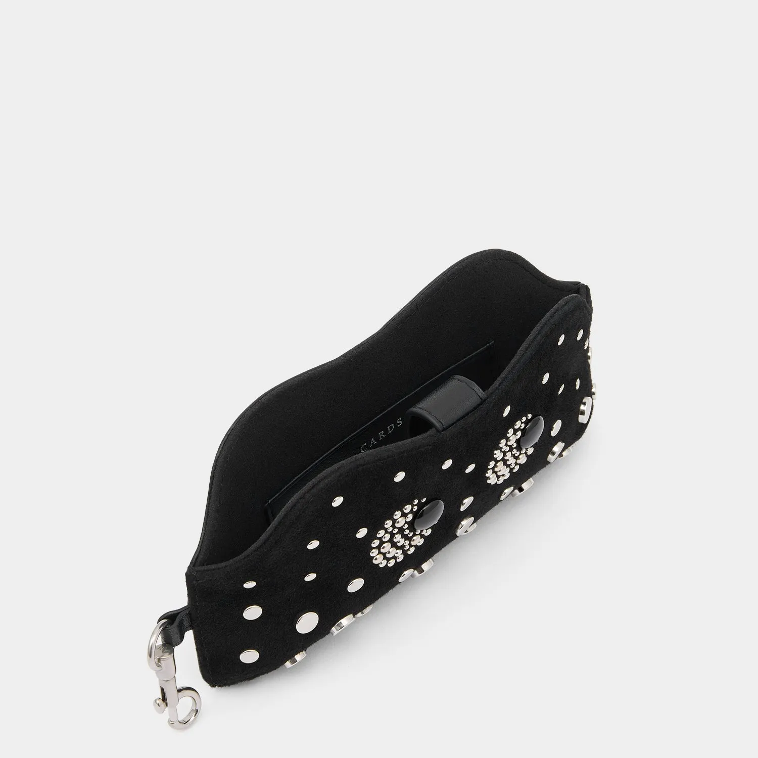 Stylish Studded Glasses Pouch with Eye Design