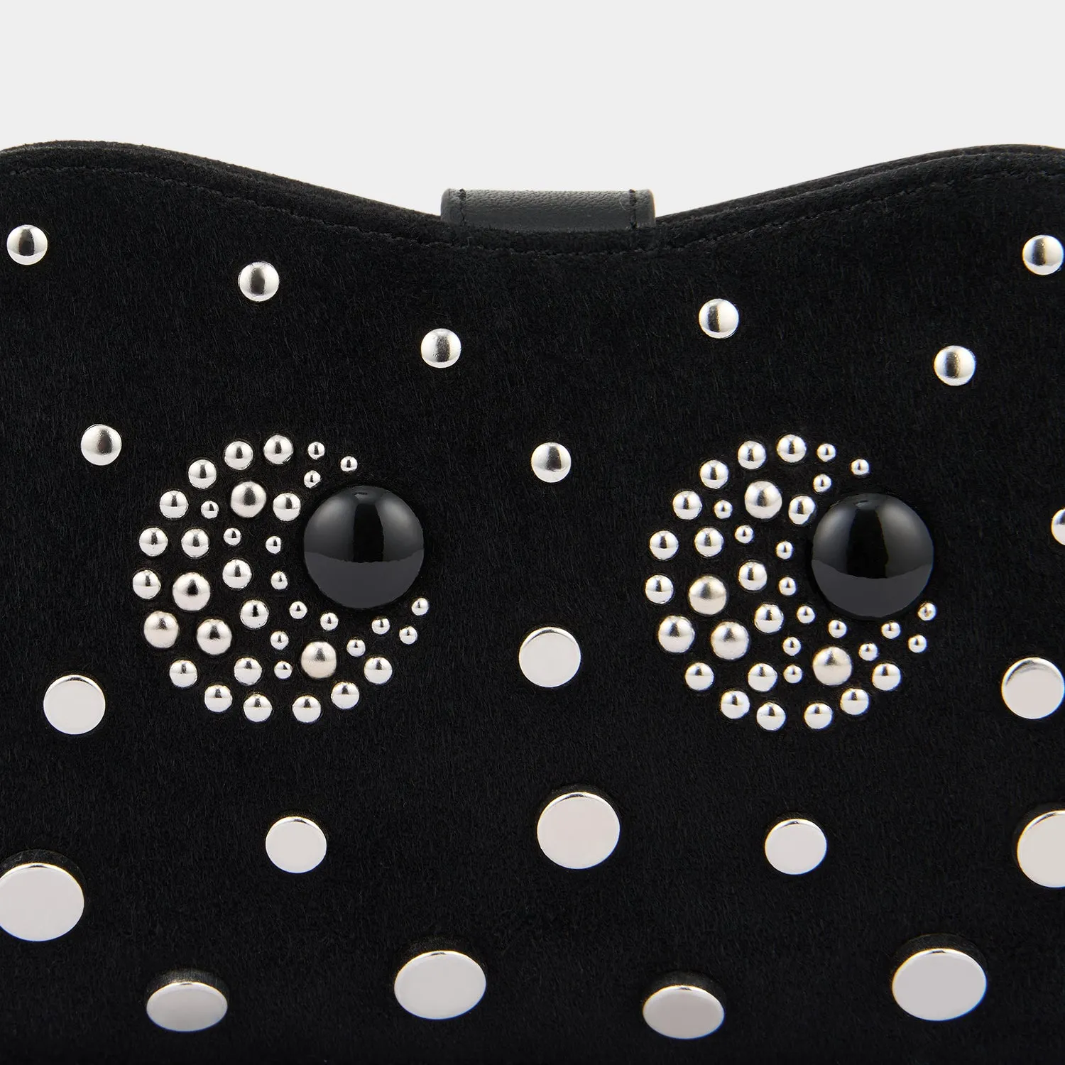 Stylish Studded Glasses Pouch with Eye Design