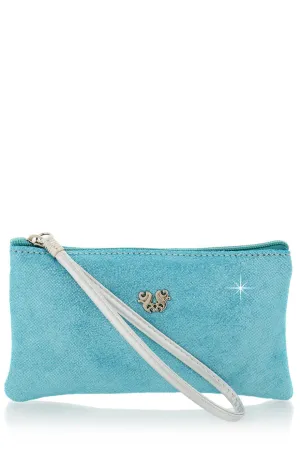 FERCHI BRENDA Sky Blue Wristlet