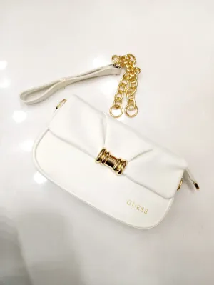 Guess Women's Crossbody Bag - Perfect Day to Night Accessory (White)