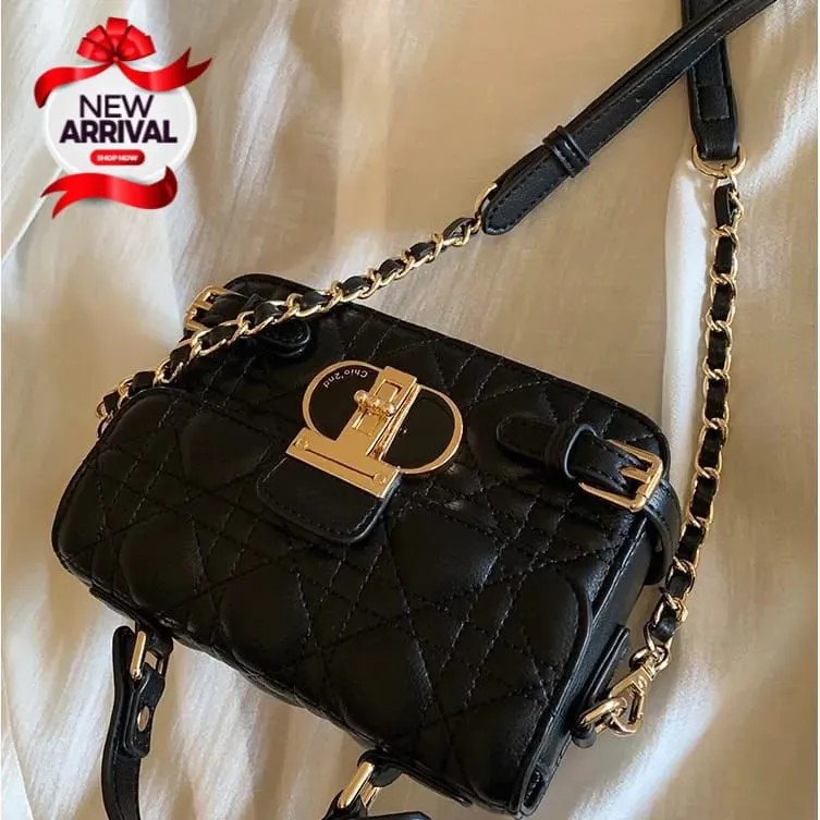 High Quality Imported Cross Body Bag for Girls (Black)