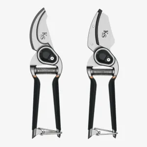 Kent & Stowe Traditional Secateurs Twin Pack