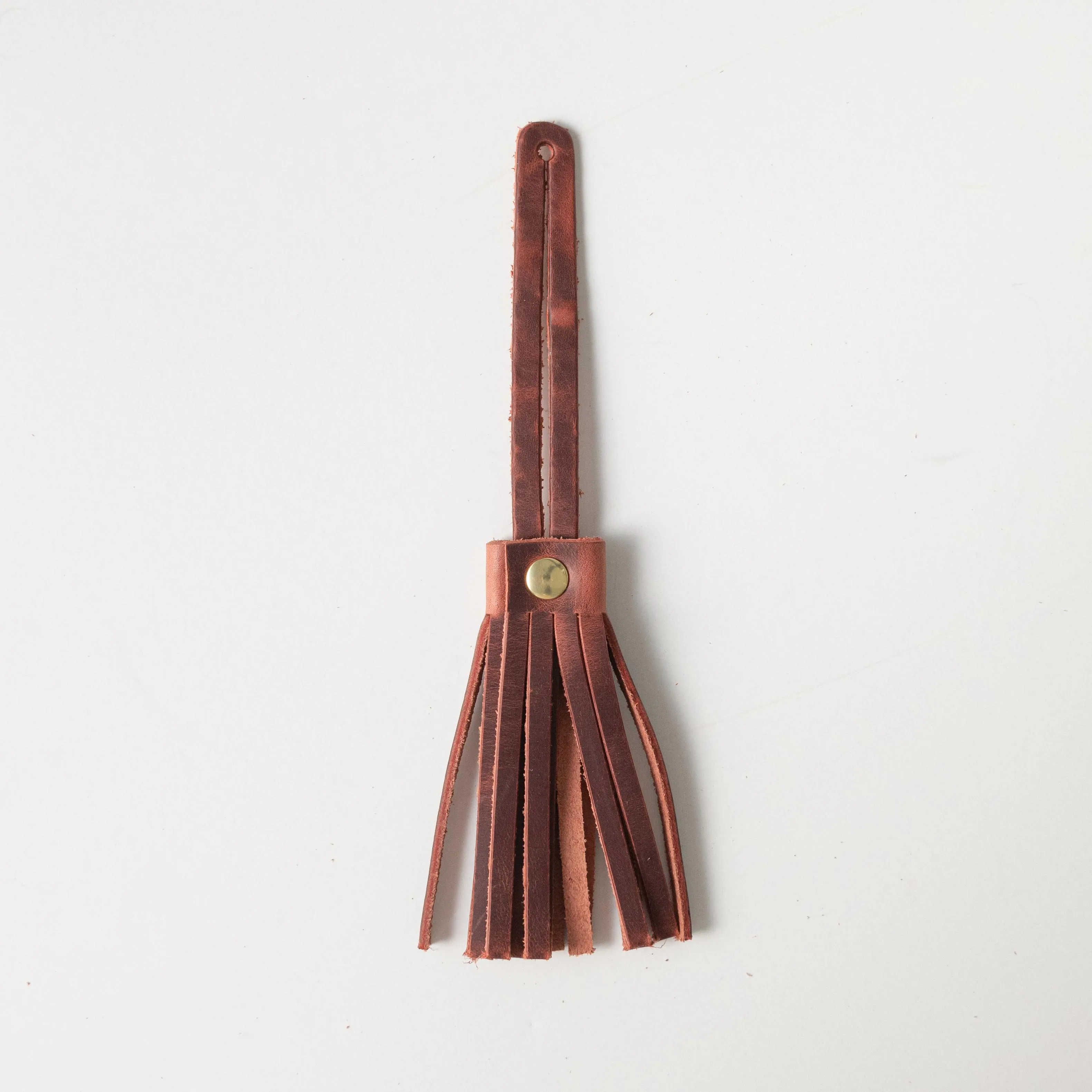 Mulberry Leather Tassel