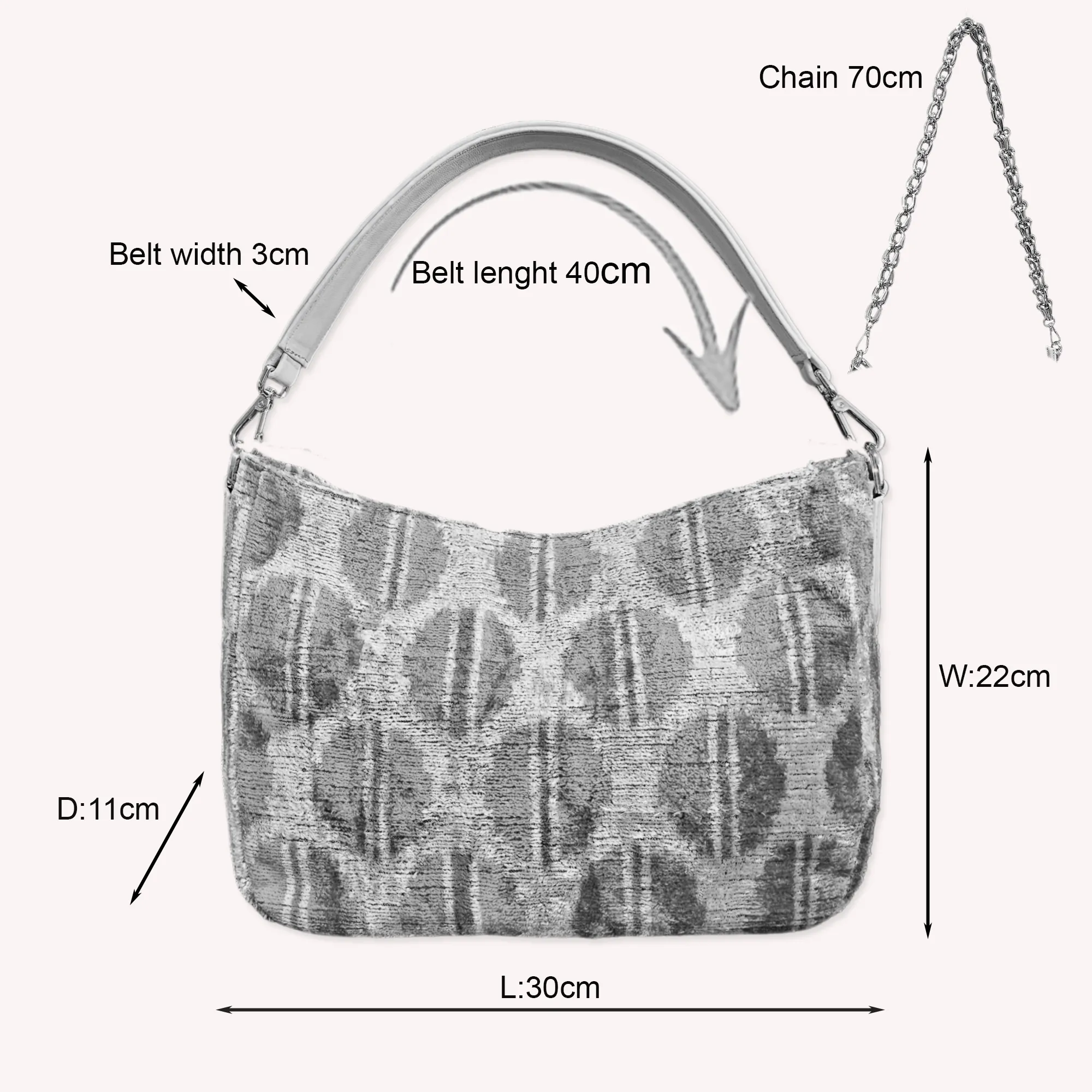 NELLY SOFTER SHOULDER BAG NSB03