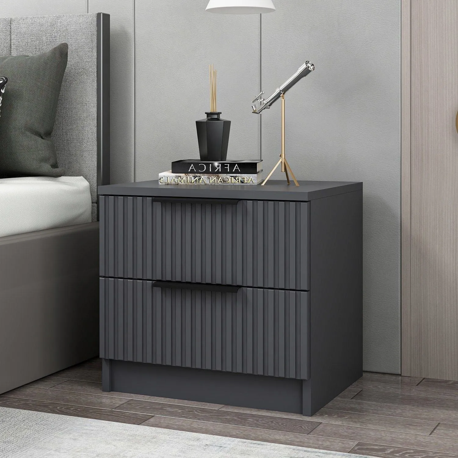 Nightstand Kale Plus - 7898 Anthracite