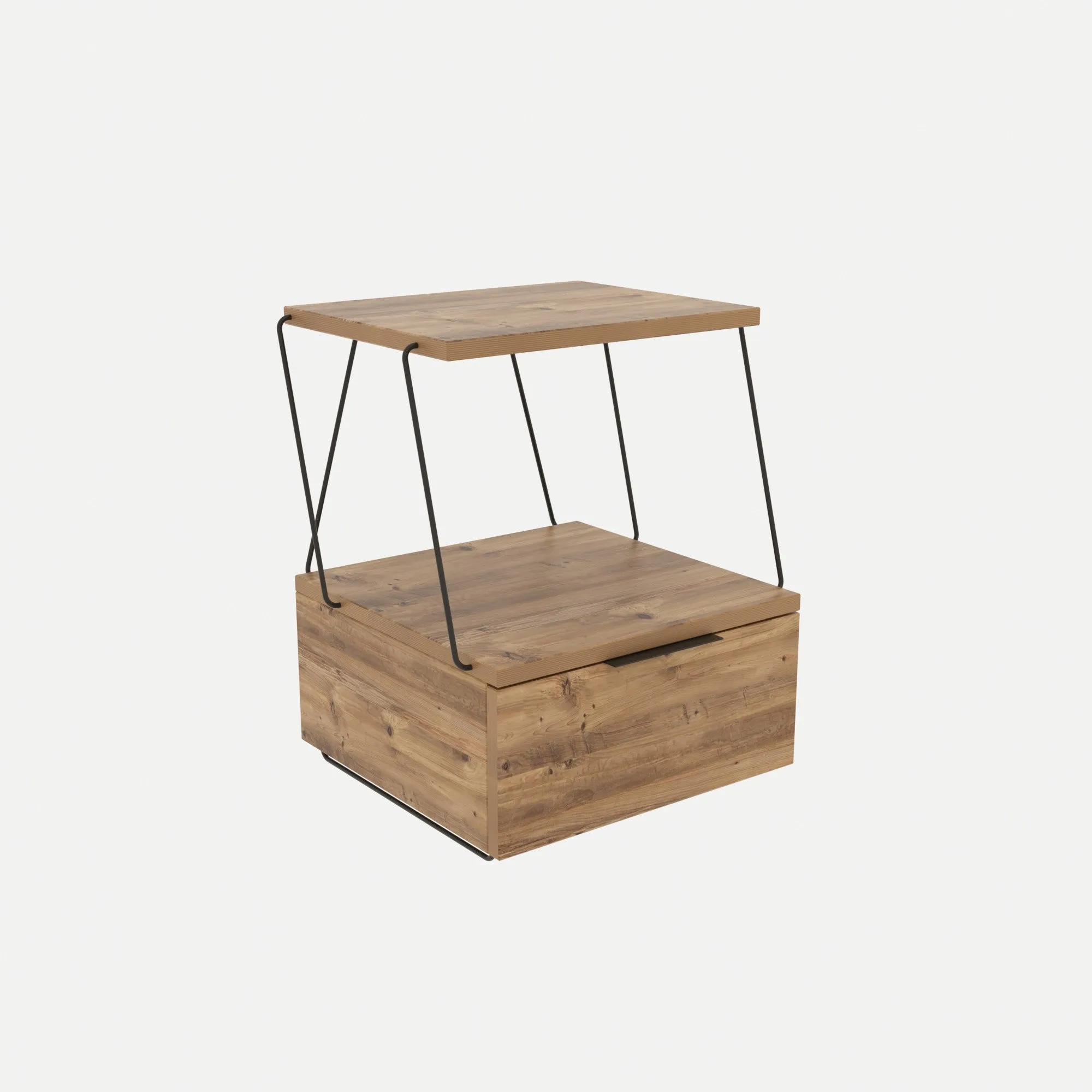 Nightstand Tekoba - Pine