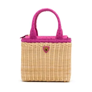 Palm Beach Tote in Fuchsia