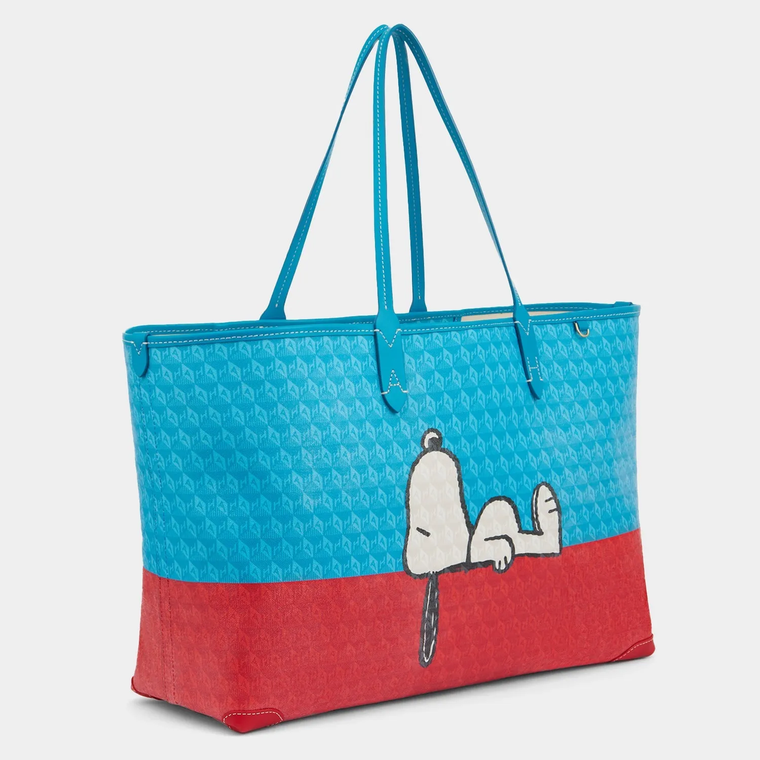 Peanuts I am a Plastic Bag Snoopy Tote