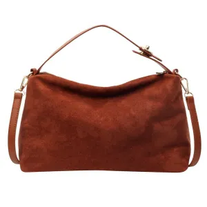 Retro Chic Boston Bag – Stylish Women's Shoulder Underarm Bag