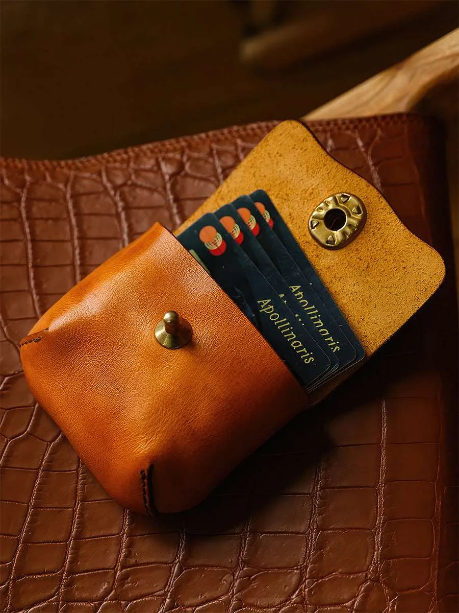 Retro Handmade Genuine Leather Pouch