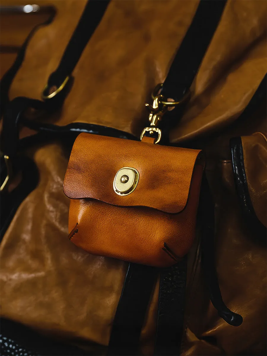 Retro Handmade Genuine Leather Pouch