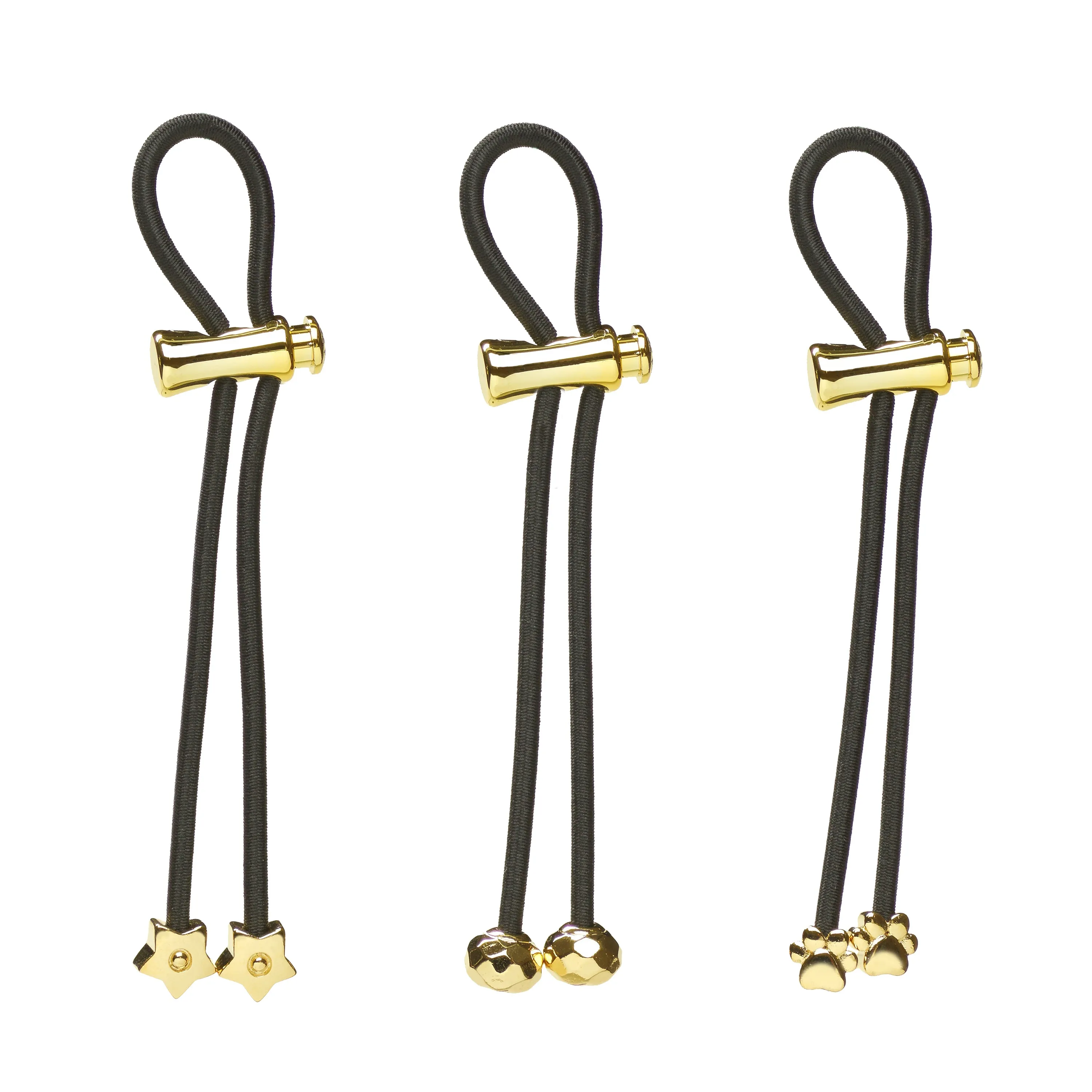 Star, Paw & Facet - Gold Set of 3